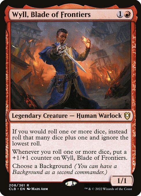 Wyll, Blade of Frontiers card art