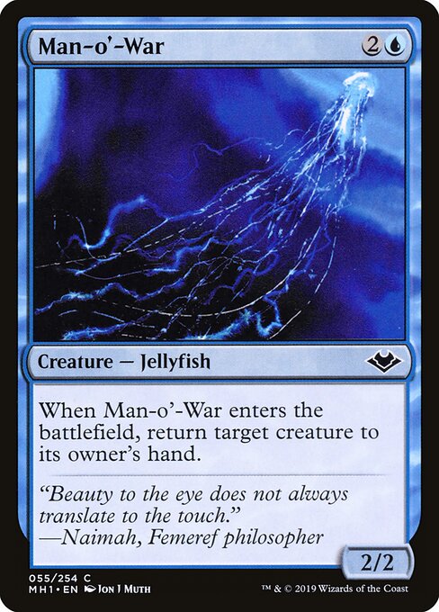 Man-o'-War card art
