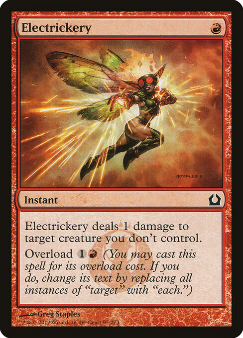 Electrickery card art