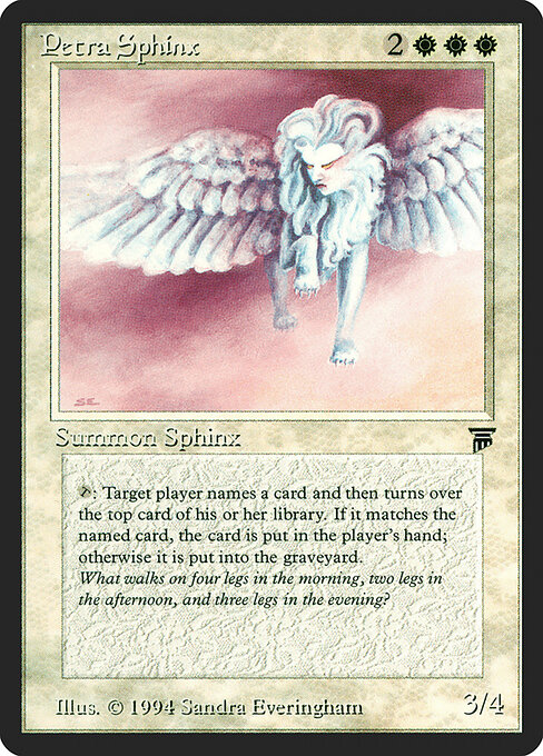 Petra Sphinx card art
