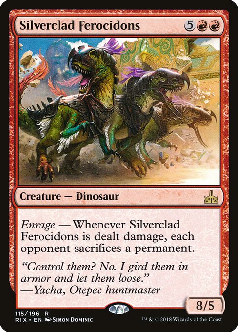 Silverclad Ferocidons card art