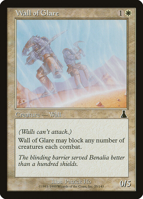 Wall of Glare card art