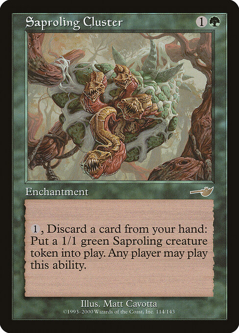 Saproling Cluster card art