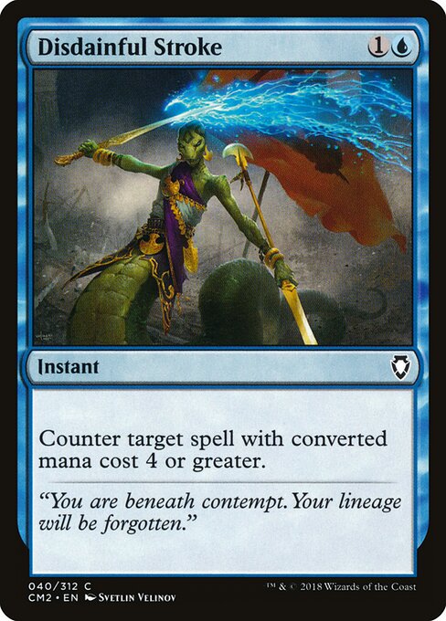 Disdainful Stroke card art