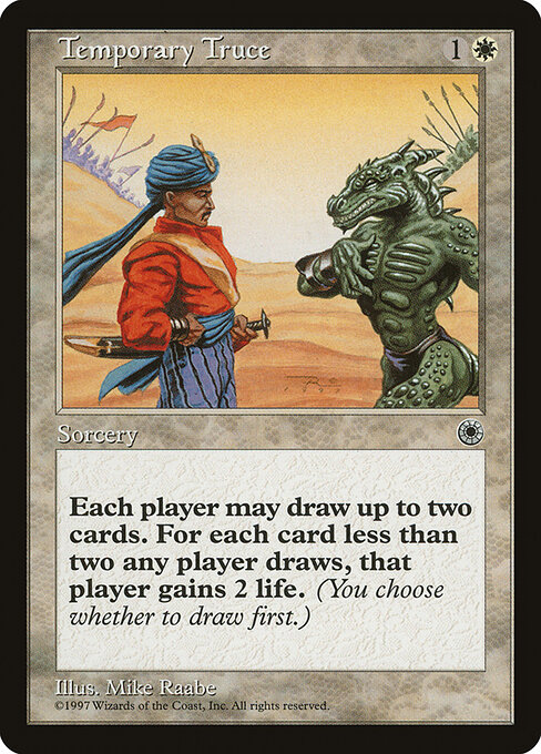 Temporary Truce card art