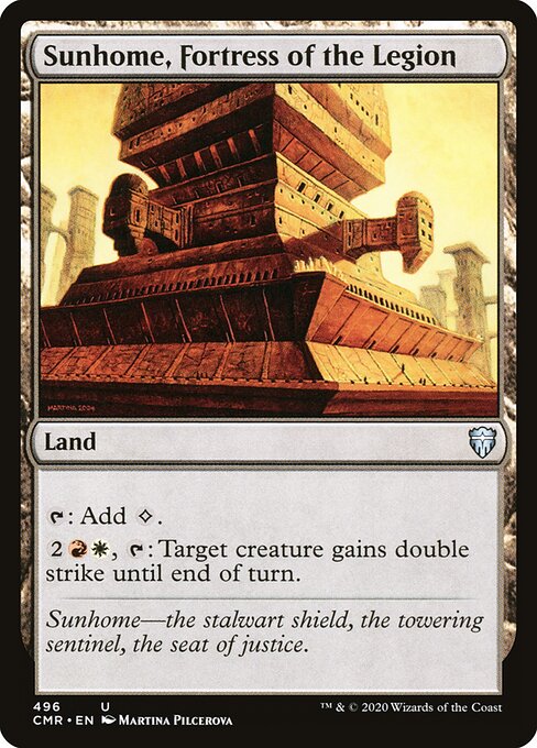 Sunhome, Fortress of the Legion card art