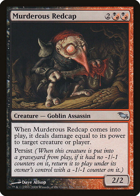 Murderous Redcap card art