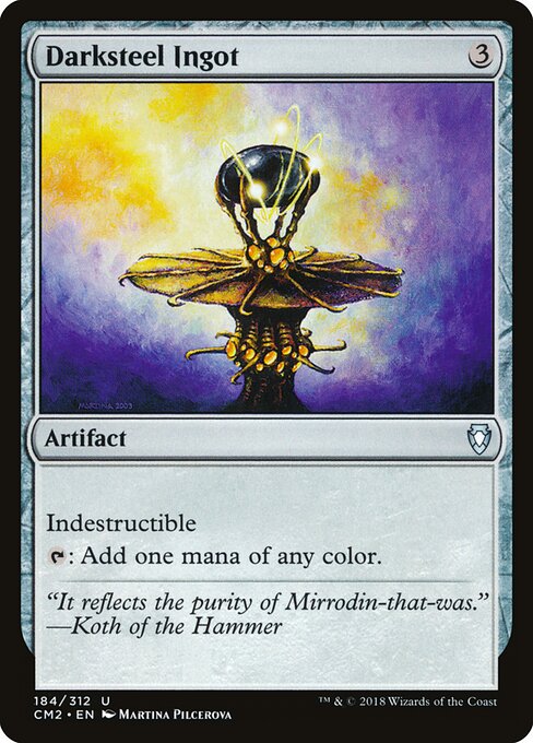 Darksteel Ingot card art