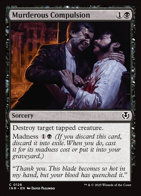 Murderous Compulsion card art