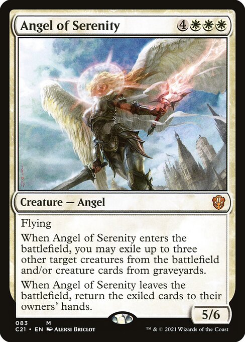 Angel of Serenity card art