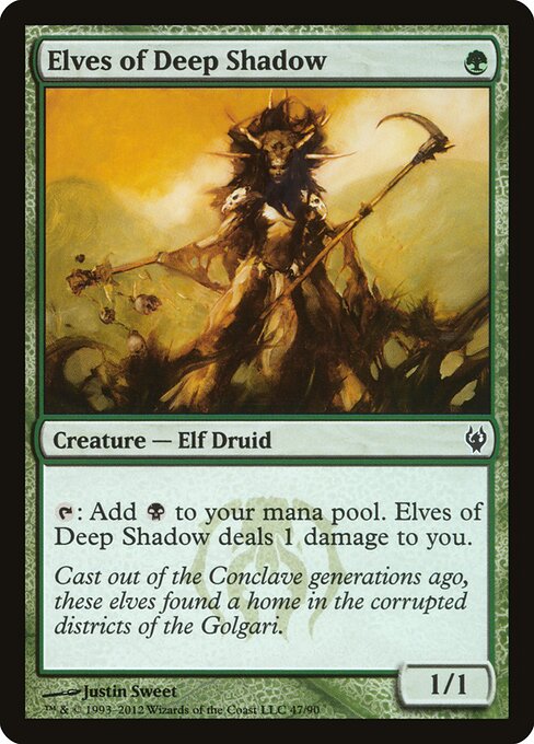 Elves of Deep Shadow card art