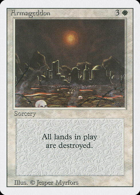 Armageddon card art