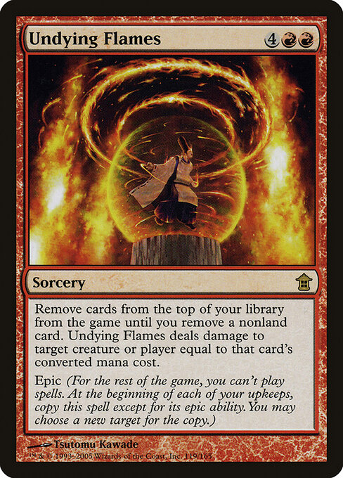 Undying Flames card art