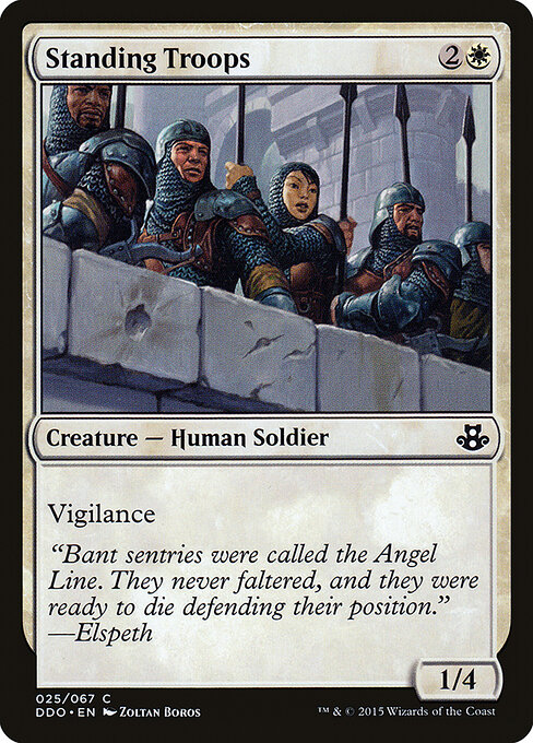 Standing Troops card art