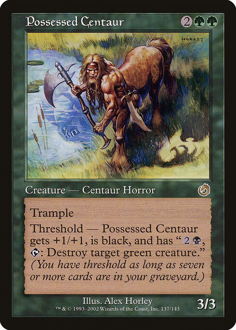 Possessed Centaur card art