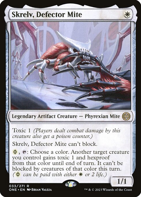 Skrelv, Defector Mite card art