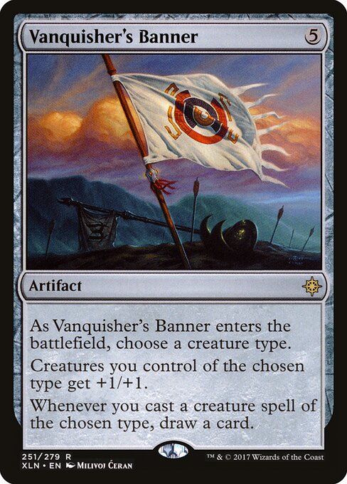 Vanquisher's Banner card art