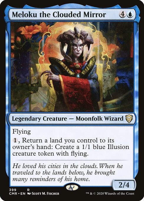 Meloku the Clouded Mirror card art