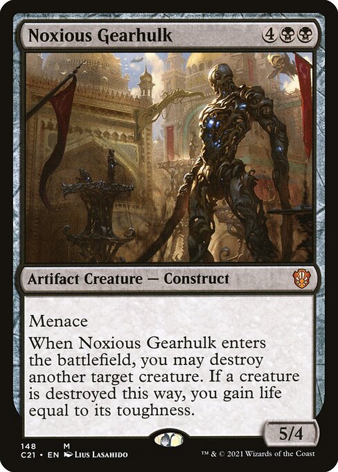 Noxious Gearhulk card art