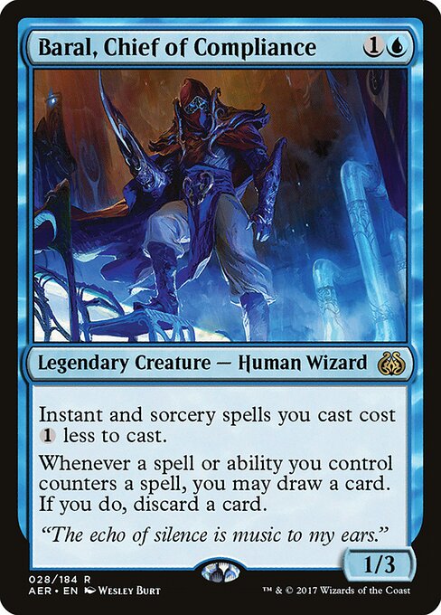 Baral, Chief of Compliance card art