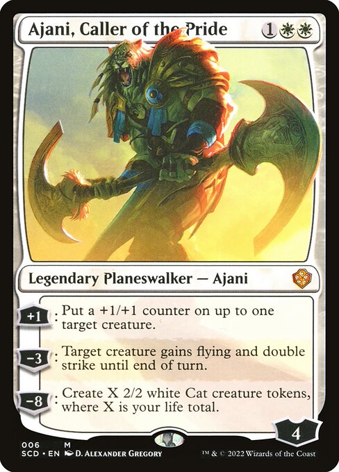 Ajani, Caller of the Pride card art