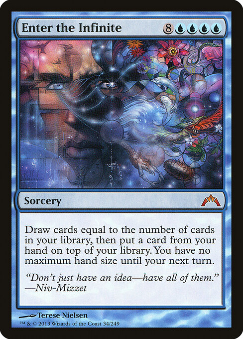 Enter the Infinite card art