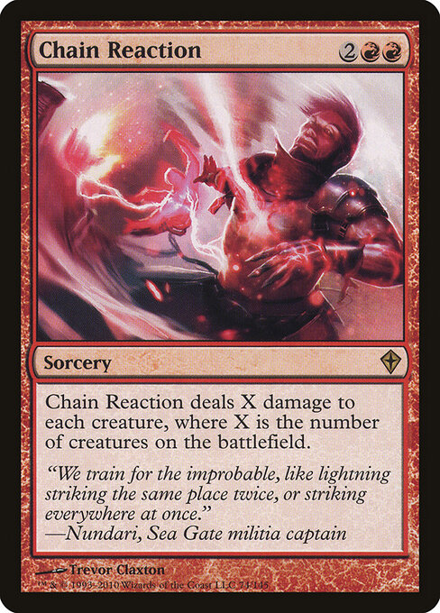 Chain Reaction card art