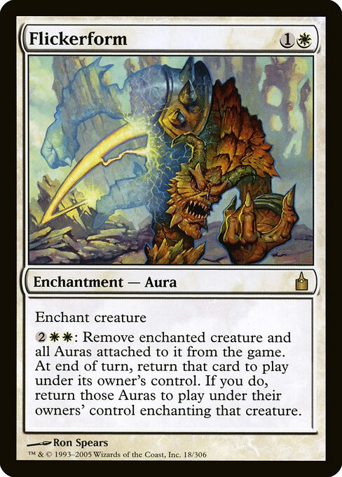 Flickerform card art
