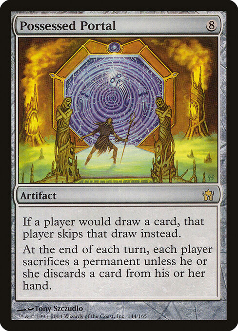 Possessed Portal card art