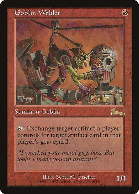 Goblin Welder card art