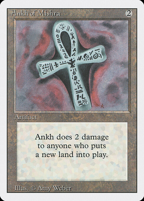 Ankh of Mishra card art