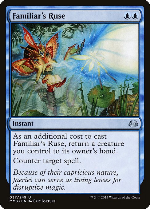 Familiar's Ruse card art