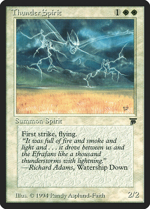 Thunder Spirit card art