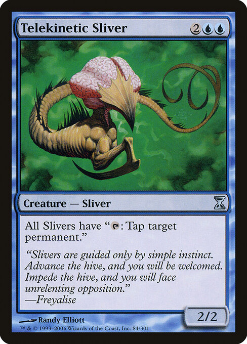 Telekinetic Sliver card art
