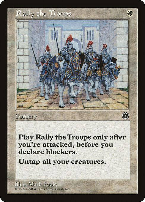 Rally the Troops card art
