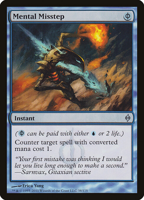 Mental Misstep card art