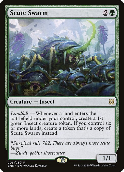 Scute Swarm card art