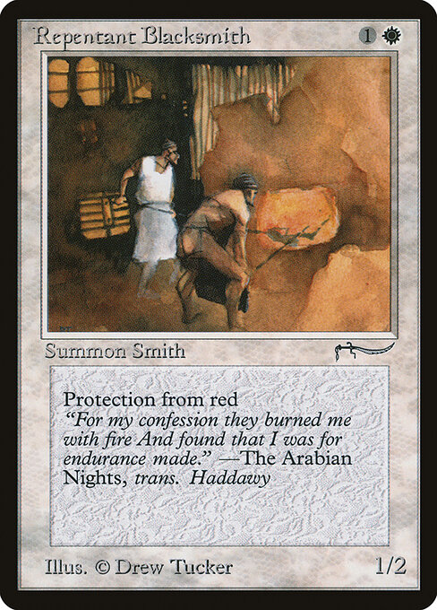 Repentant Blacksmith card art