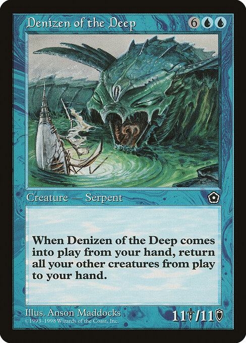 Denizen of the Deep card art