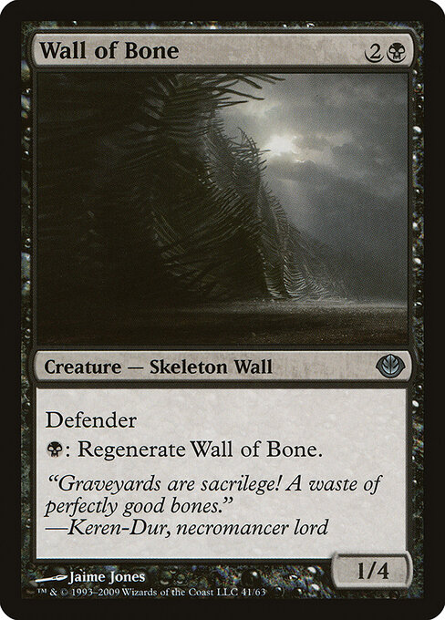 Wall of Bone card art