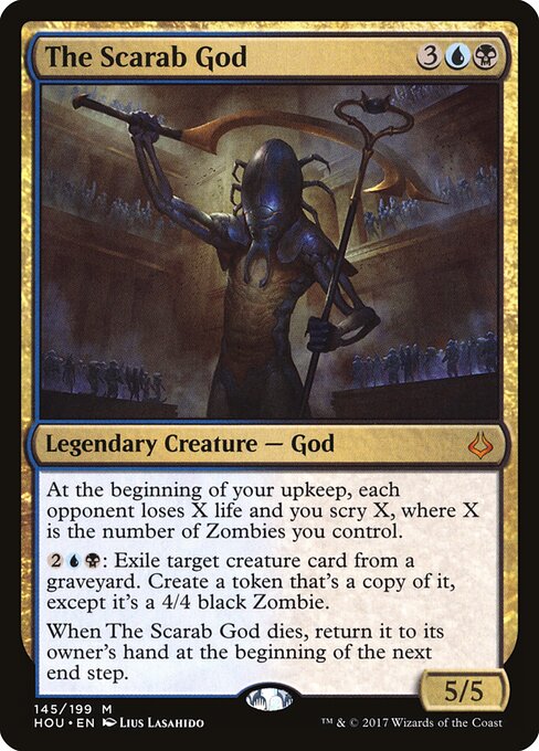 The Scarab God card art
