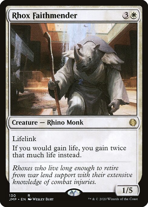Rhox Faithmender card art