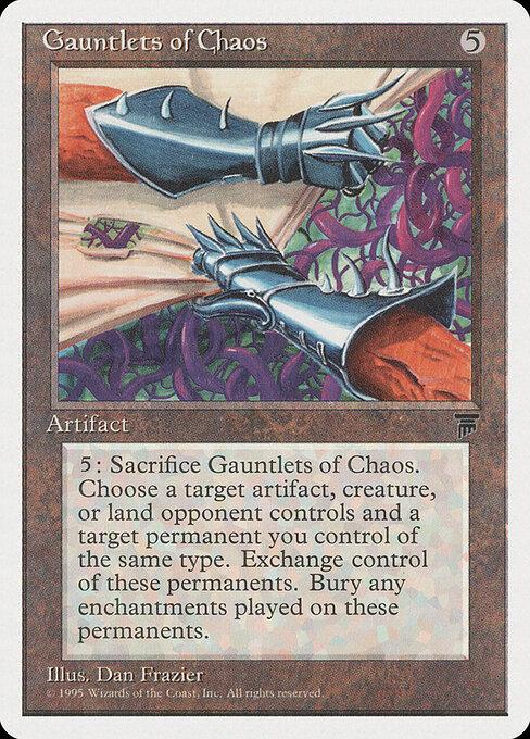 Gauntlets of Chaos card art