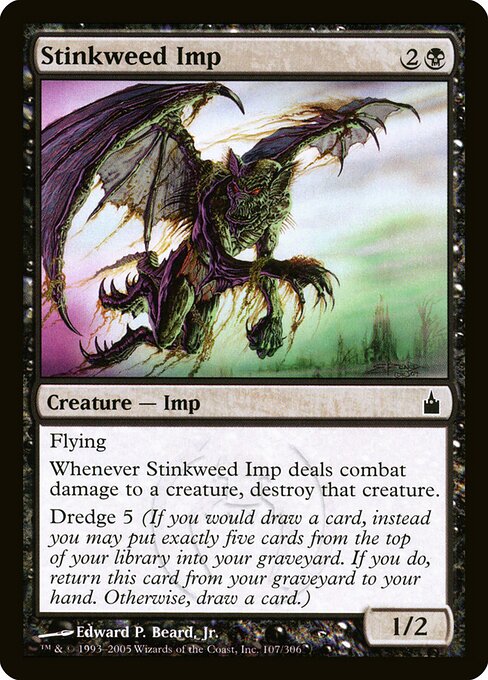 Stinkweed Imp card art