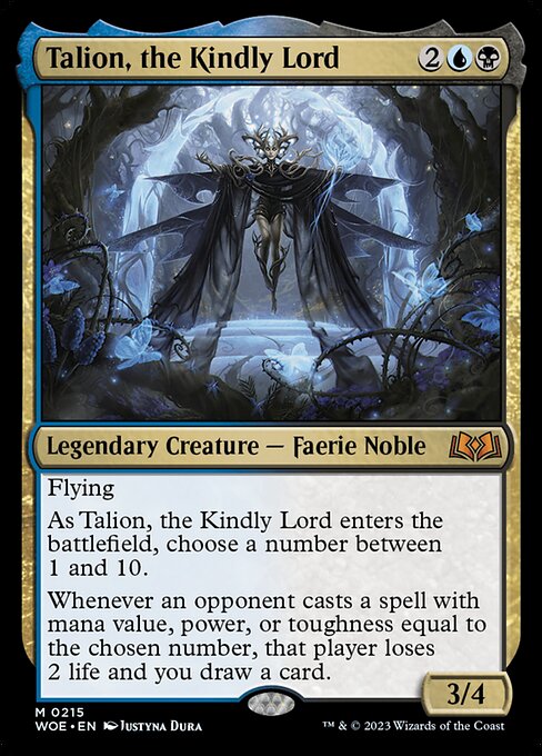 Talion, the Kindly Lord card art