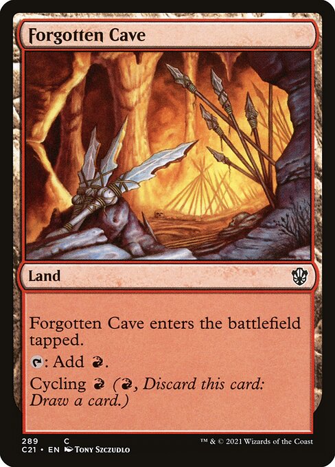 Forgotten Cave card art