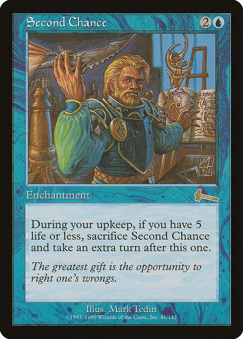 Second Chance card art
