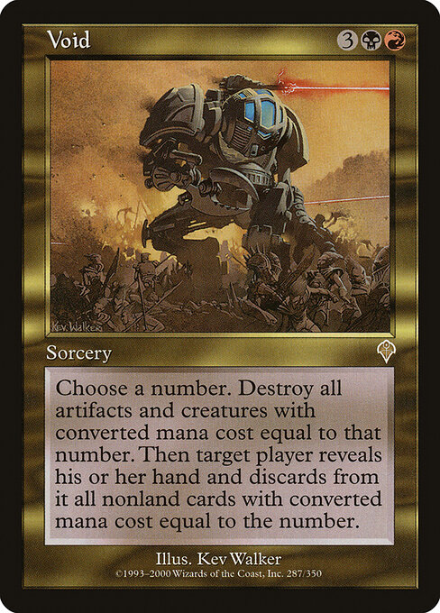 Void card art