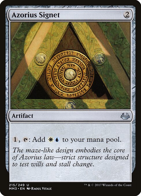 Azorius Signet card art