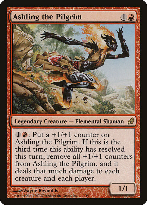Ashling the Pilgrim card art